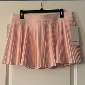 Lululemon Varsity HR Pleated Tennis Skirt - Strawberry Milkshake Pink